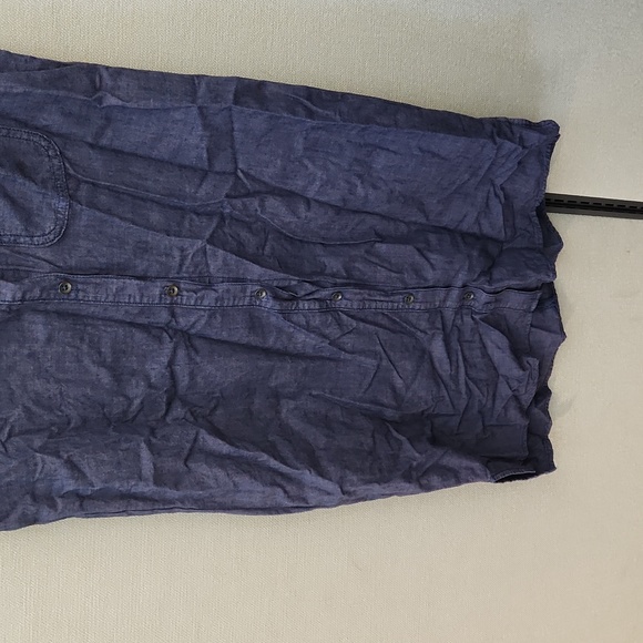 Rag & Bone Chambray Sleeveless Shirt Dress Size Small - Picture 4 of 15